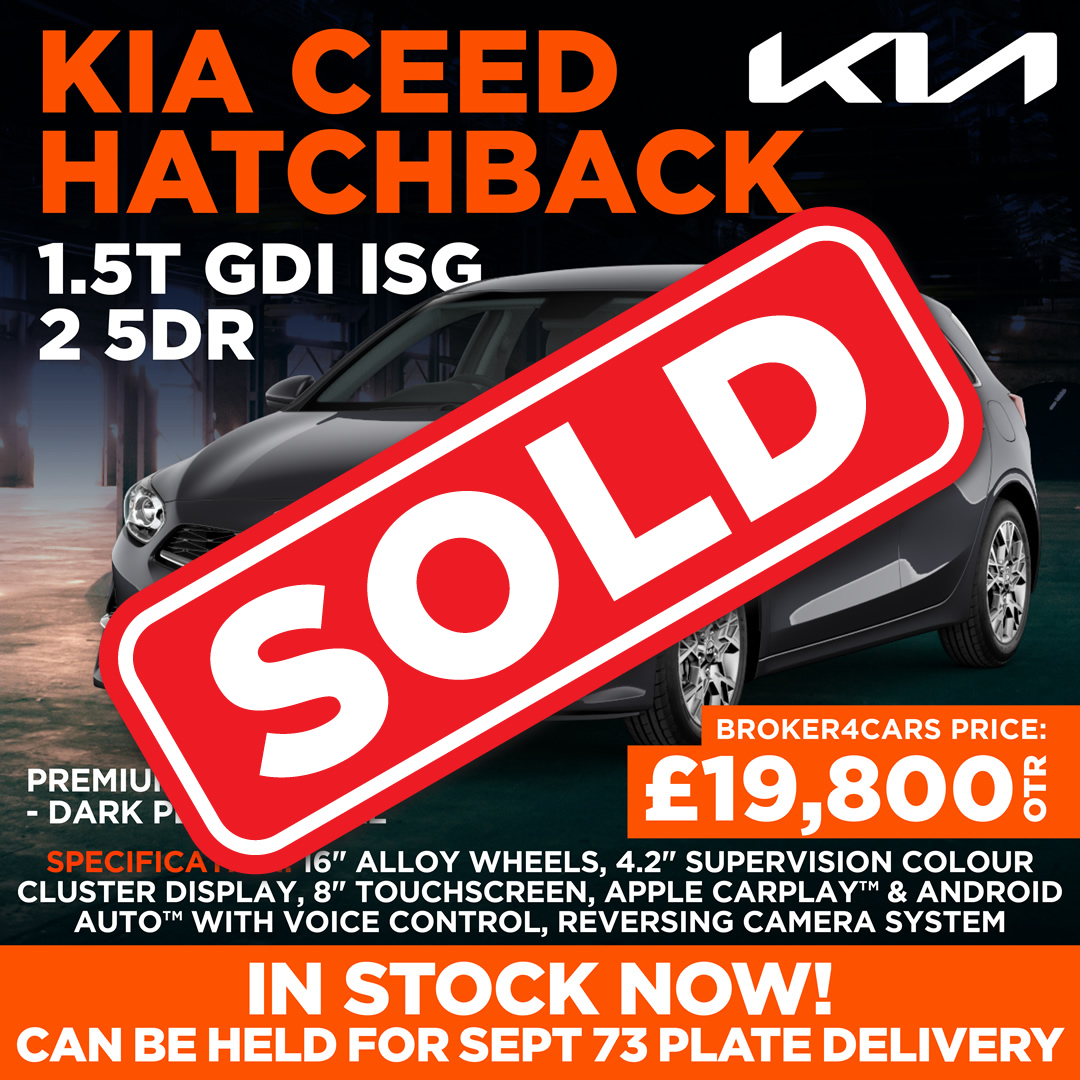 KIA CEED HATCHBACK 1.5T GDi ISG 2 5dr. SOLD